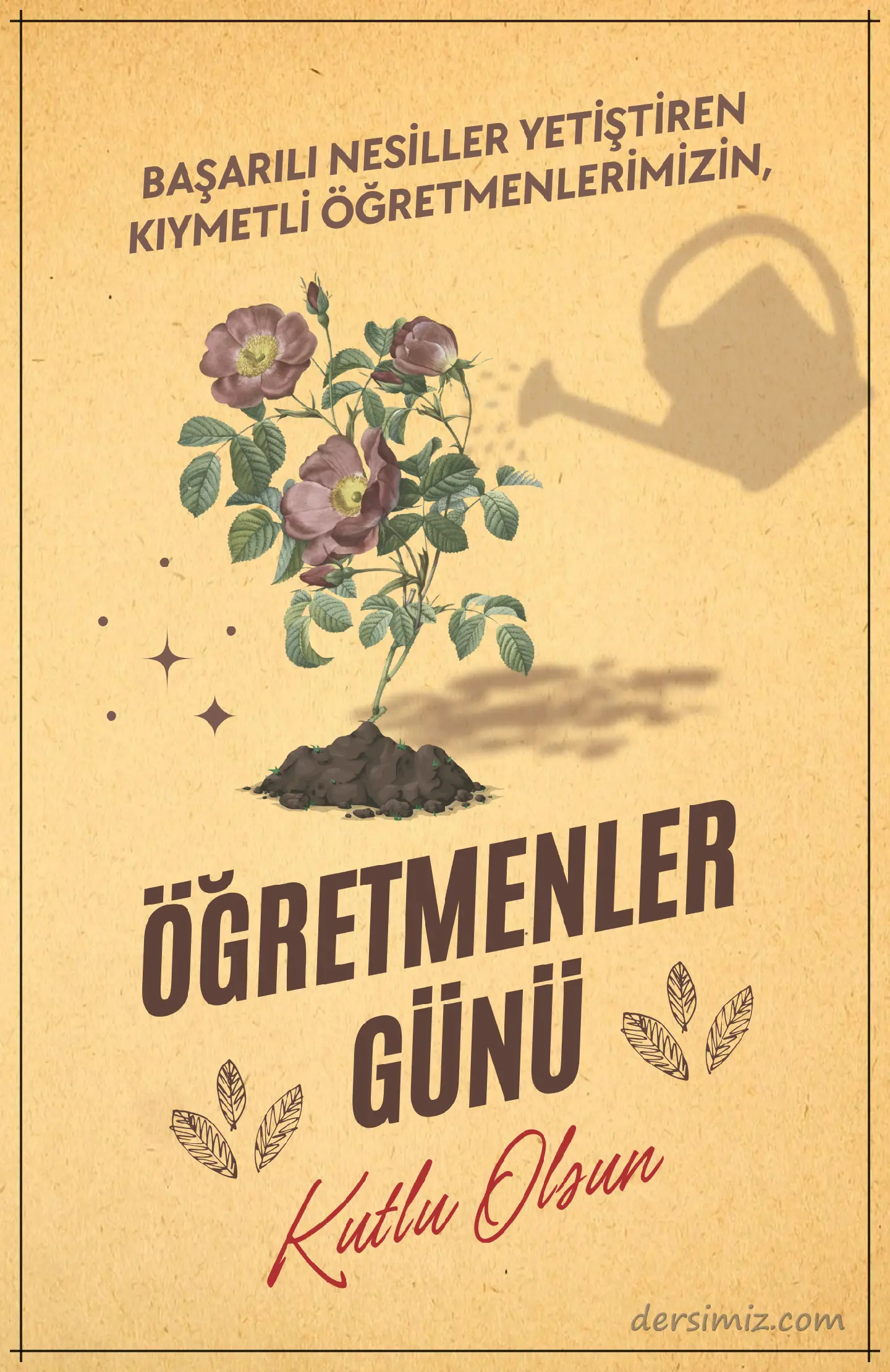 24 Kasım Öğretmenler Günü